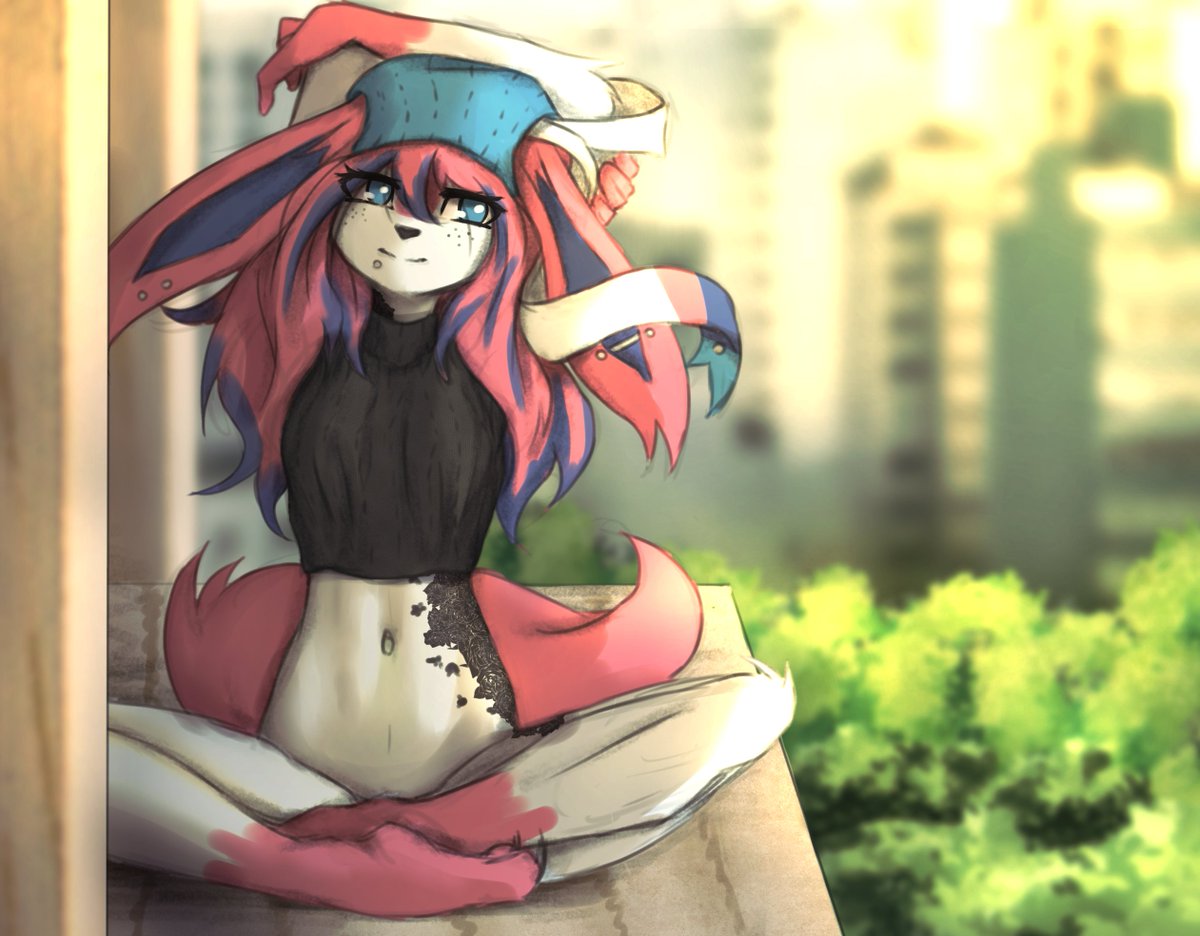 tinygaypirate's tweet photo. sylveon https://t.co/Iu1HN94ohr