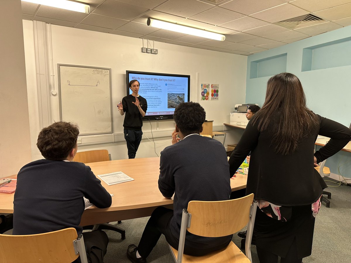 Thank you to Daniel &amp; Nathan from <a href="/Shoutout_UK/">Shout Out UK</a> who came into Commerce House today to run workshops for our KS3 students on media literacy &amp; extremism. An informative &amp; engaging session which gave us all food for thought. #ThisIsAP