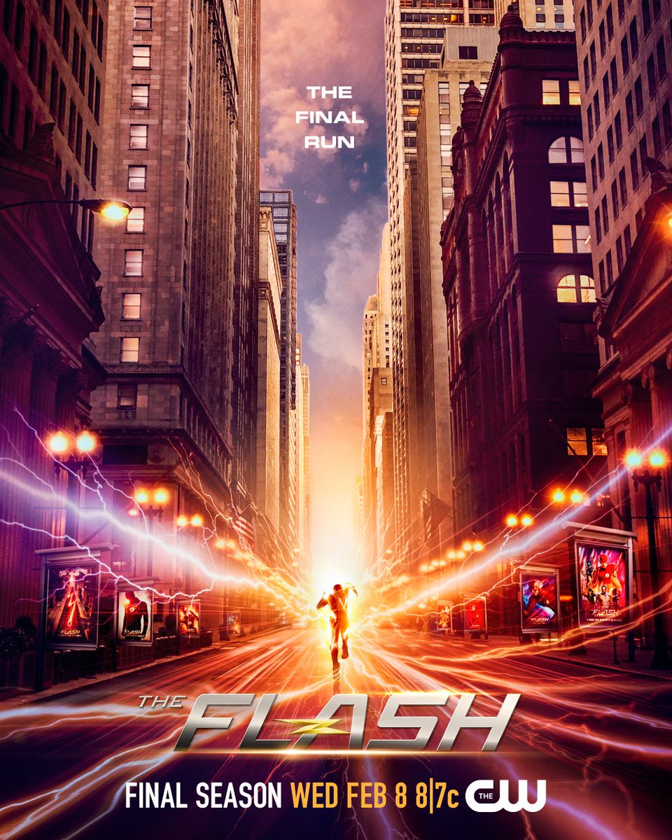 Saving the world comes at a cost. The final season of #TheFlash begins Wednesday, February 8 on The CW! #TheFinalRun