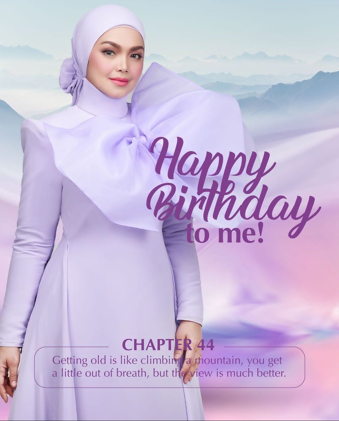 Happy Birthday Tokti , Dato Sri Siti Nurhaliza ...terus sihat dan tetaplah berkarya . 