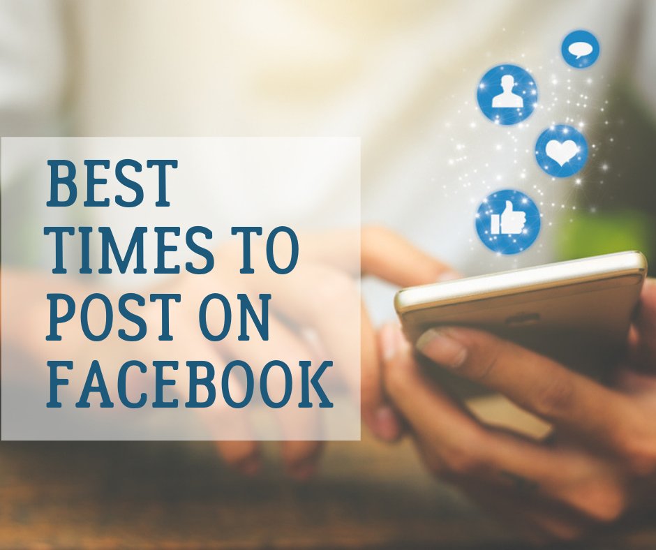 What times do you think are the best for posts on Facebook? We were surprised that our initial thought didn't match the statistics!  via: bit.ly/2XSc9K0