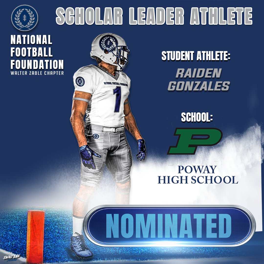 National Football Foundation-Walter J. Zable/SD (@nffsdchapter) on Twitter photo Congratulations to <a href="/RaidenGonzales2/">Raiden Gonzales</a> for being Nominated as an @nffsdchapter Scholar Leader Athlete! Winners will be announced at our 50th Anniversary Gala on April 14th. <a href="/PowayFootball/">Poway HS Football</a> <a href="/PowayTitans/">Titan Football</a> <a href="/NFFNetwork/">National Football Foundation</a> <a href="/KyleWil11332685/">Kyle Williams</a>
<a href="/SDFNLMagazine/">#SDFNL25</a> <a href="/KUSIPPR/">Prep Pigskin Report</a> <a href="/SDSportsAssn/">San Diego Sports Association</a> <a href="/NFFNetwork/">National Football Foundation</a> Congratulations to <a href="/RaidenGonzales2/">Raiden Gonzales</a> for being Nominated as an @nffsdchapter Scholar Leader Athlete! Winners will be announced at our 50th Anniversary Gala on April 14th. <a href="/PowayFootball/">Poway HS Football</a> <a href="/PowayTitans/">Titan Football</a> <a href="/NFFNetwork/">National Football Foundation</a> <a href="/KyleWil11332685/">Kyle Williams</a>
<a href="/SDFNLMagazine/">#SDFNL25</a> <a href="/KUSIPPR/">Prep Pigskin Report</a> <a href="/SDSportsAssn/">San Diego Sports Association</a> <a href="/NFFNetwork/">National Football Foundation</a>