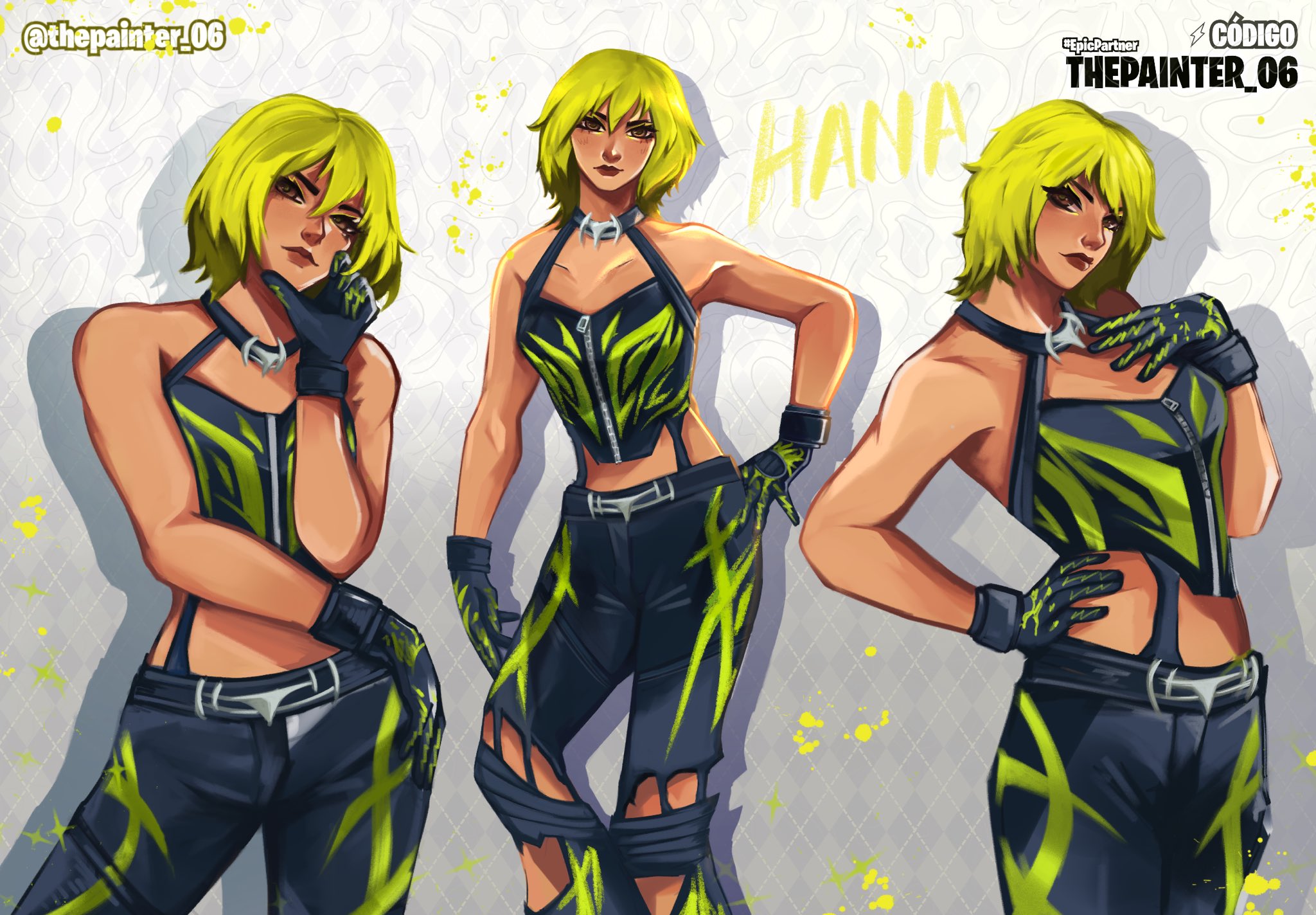 The Painter 🎨 ⚡️OPEN COMMS! on X: Jojo pose! 💛 #FortniteChapter4  #FortniteArt #Fortnite  / X