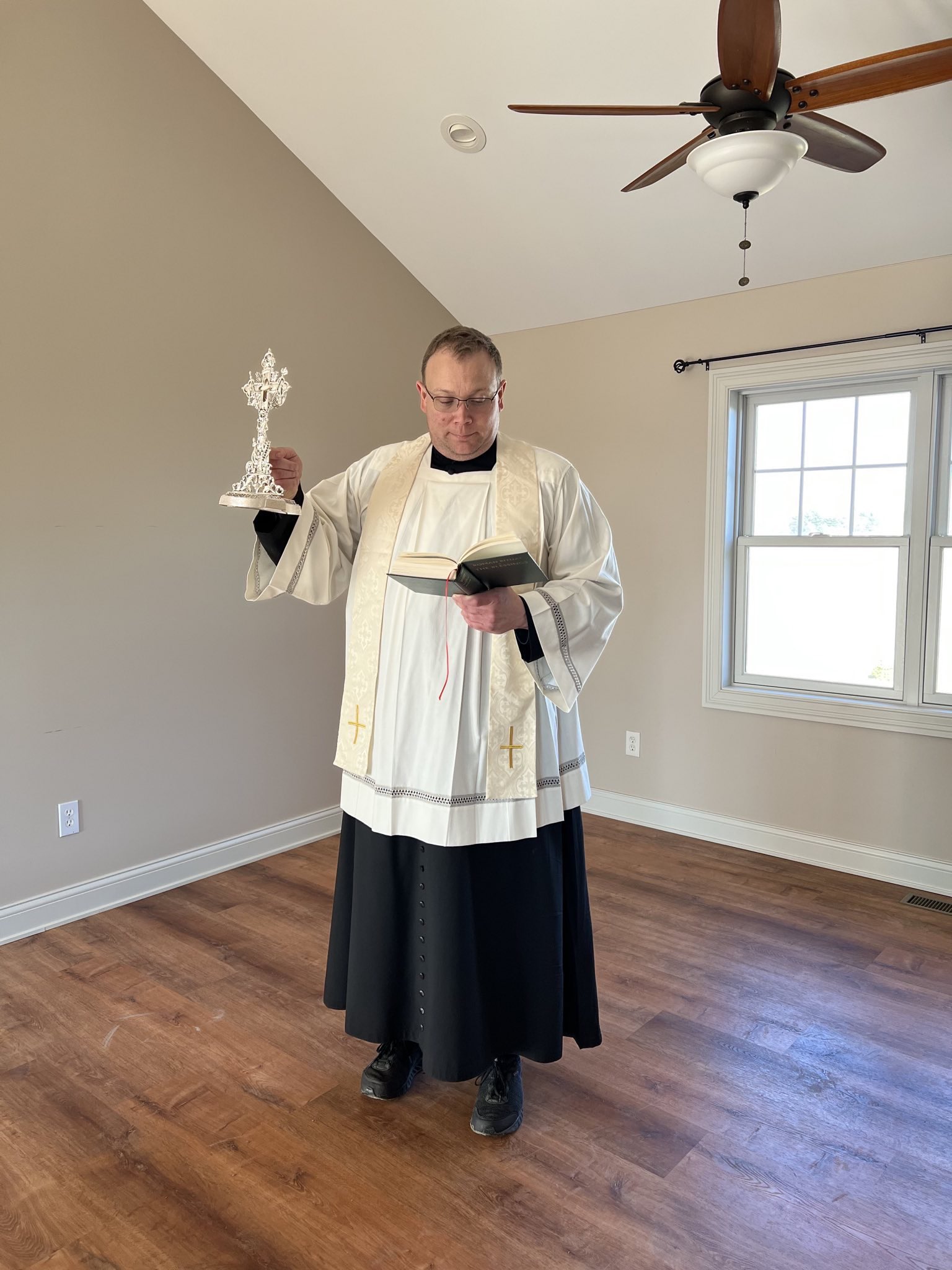 Coalition for Canceled Priests on Twitter "Fr. Lovell Blesses our new