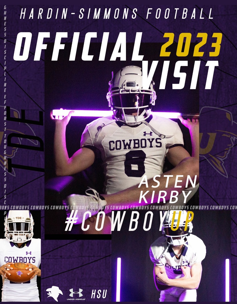 Thank you @GL_martin82 @CoachMelton_HSU for allowing me to visit <a href="/HSUAthletics/">HSU Athletics</a> #cowboyup

<a href="/CoachMarsh22/">Coach Travis Marsh</a> <a href="/ppbearcatblog/">pilotpointbearcats.com</a> <a href="/peacockcoach/">Keith Peacock</a>