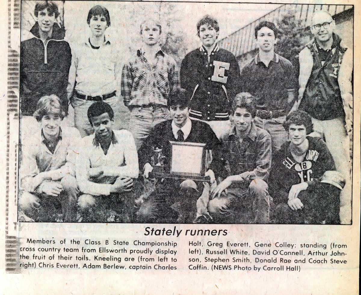 Coffin family, ellsworthschools.org, the Great State of @Maine.gov lost a legendary educator and coach.  His great lessons from Robert Conrad: “I don't like work--no man does--but I like what is in the work--the chance to find yourself. ... 
ellsworthamerican.com/obituaries/ste…
