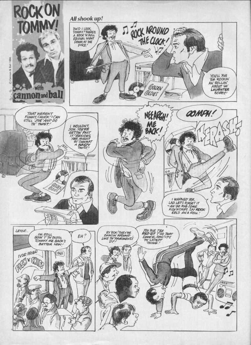 SevitorOfNox's tweet photo. @TheTommyCannon Another factor that you all have in common, Tommy, is that you've all been serialised in comics strips down the decades. #britishcomics #radiofun #tvfun #lookin https://t.co/HyCDOeEqCf