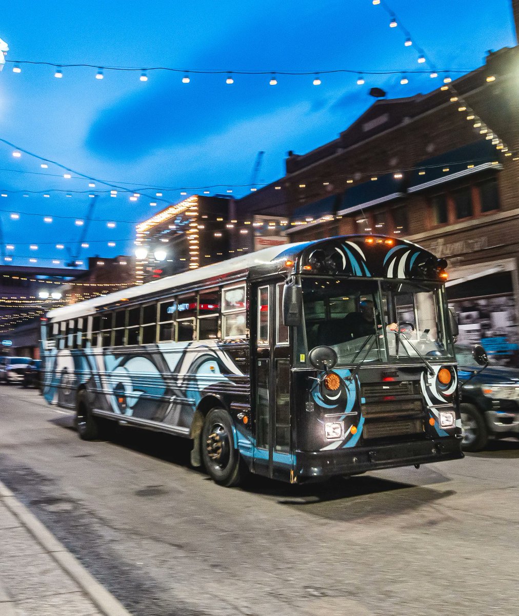 DetroitBus's tweet image. GREAT NEWS! You can catch our bus in Greektown for FREE to all Detroit Red Wings home games through April. Just look for our big beautiful Art Bus with the "Greektown Shuttle" sign on it to whisk you straight to the Pizzadome.