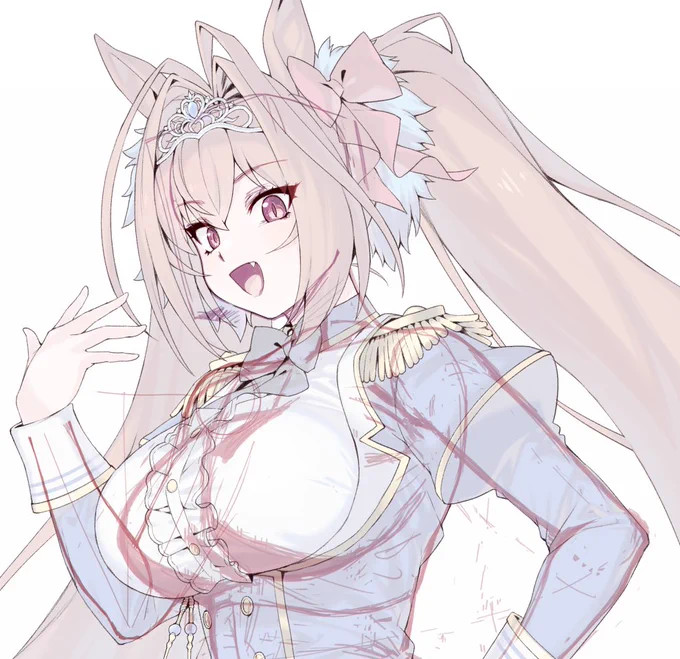 ラフからだいぶ盛った 