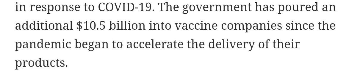 SamuelMIW's tweet image. Pharmaceutical companies are everything wrong with the world.

The vaccine was researched and developed using taxpayer money and grants. 

Were already making crazy profit on each dose, now they increase the price by 400%.

#greed #Pharmaceutical #Moderna #COVID19 #Coronavirus