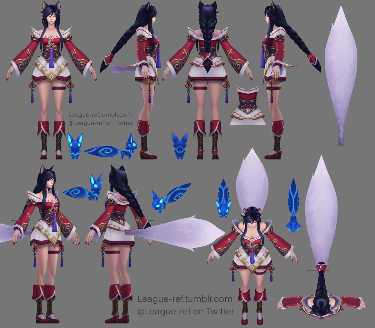 Ahri, The Nine-Tailed Fox, ASU turnarounds [PBE 13.2] 1/6 Classic