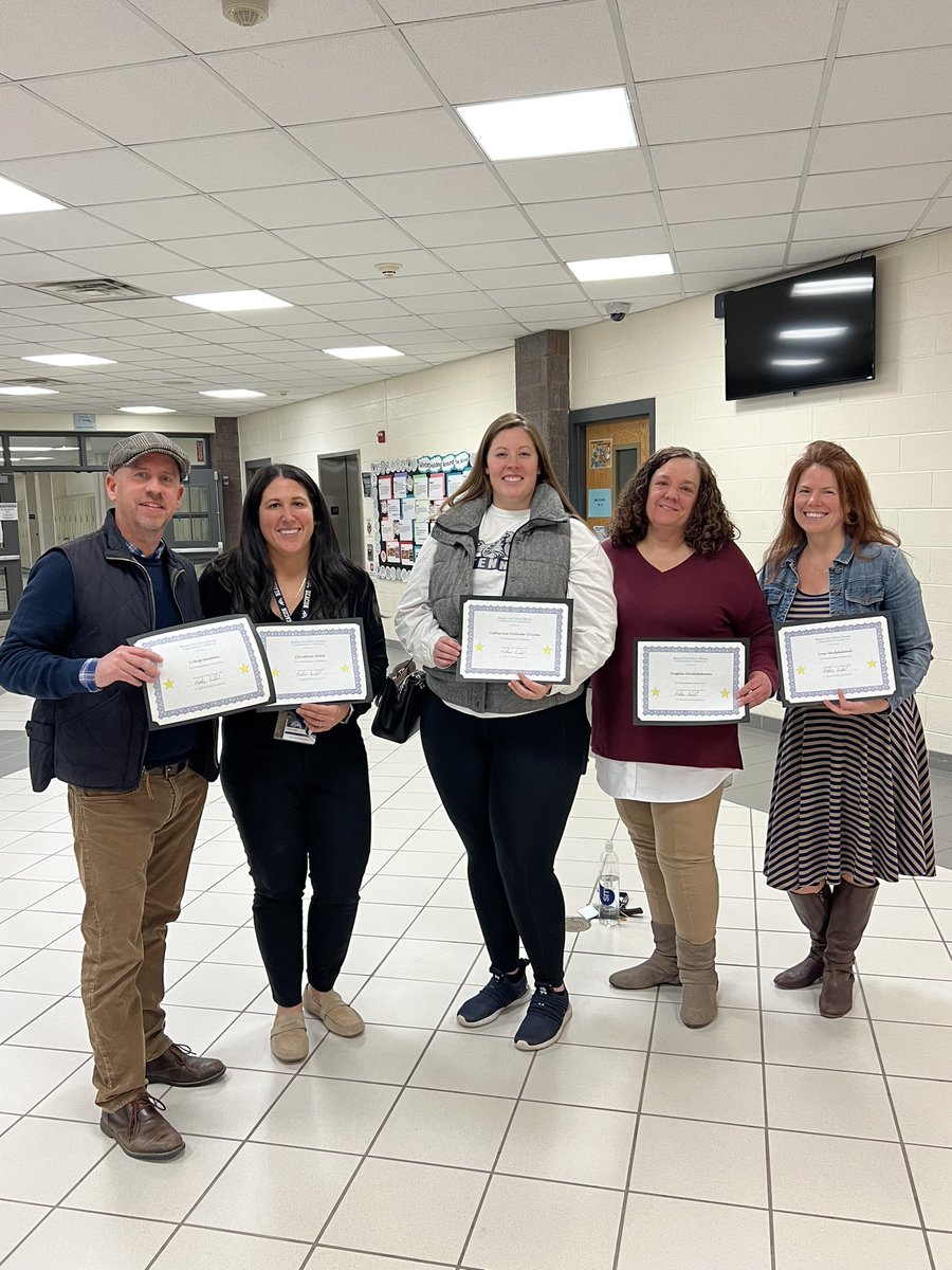 Congratulations to our BTA members Christina Dahl, Erin Haddeland, Jim Henry, Theresa Lucarini, Catherine Oriani, Craig Seaman and Angela Winkelmann that were recognized by the Beacon City School District on Monday for amazing accomplishments and contributions to the community.