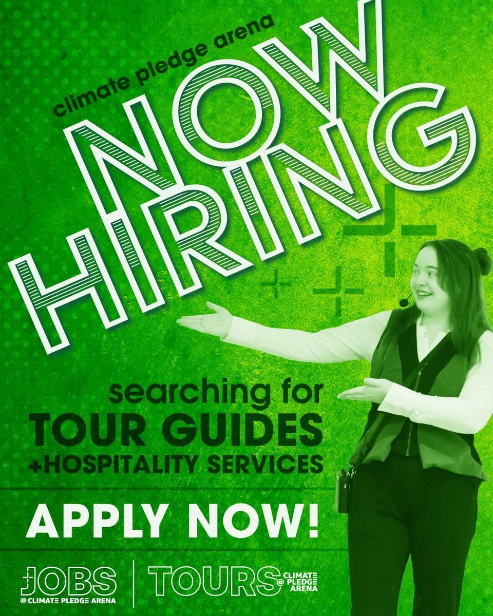 ClimateArena's tweet photo. 🫵 If you like:

⚪️ Creating once in a lifetime experiences
⚪️ Sports, music, &amp; entertainment
⚪️ Getting your steps in 
🔘 All the above 

Then come join the squad! Our Tours and Hospitality team is hiring new team members to #MakeUsBetter. Apply now! → https://t.co/d9s50j1zCQ https://t.co/jxaPbLNAu6