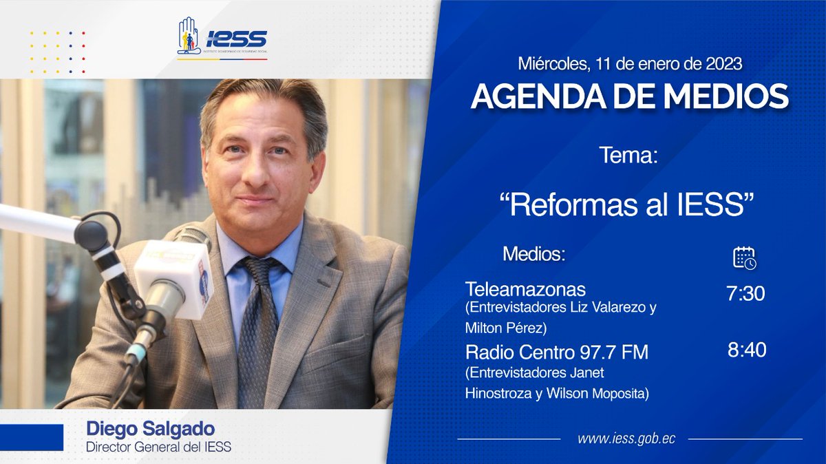 diegosalgadorib's tweet photo. #IESSaTuServicio | La jubilación por vejez representa el 72% de las prestaciones otorgadas por el @IESSec a escala nacional.
Saludamos la iniciativa del Gobierno de promover las #ReformasIESS para asegurar su sostenibilidad en el tiempo y trabajaremos activamente en ello.🙌 https://t.co/k6kAJpYxsN
