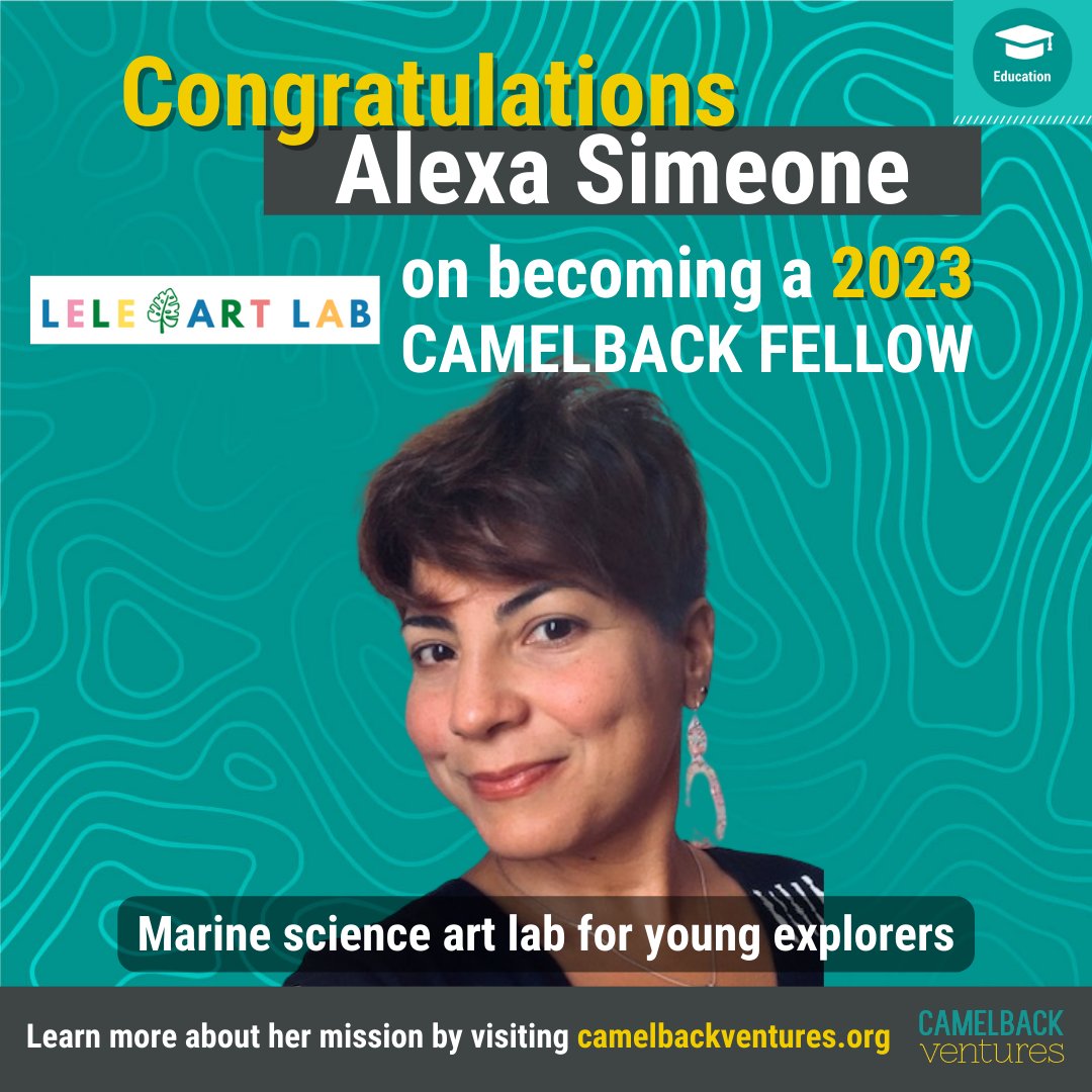 axsimeone's tweet photo. I’m excited to share that I’ve been accepted into the 2023 @camelbackorg Fellowship alongside 9 other incredible founders tackling pressing issues in the education and tech spaces. Learn more about the 2023 Camelback Fellowship cohort. https://t.co/BnG6WHy1N9