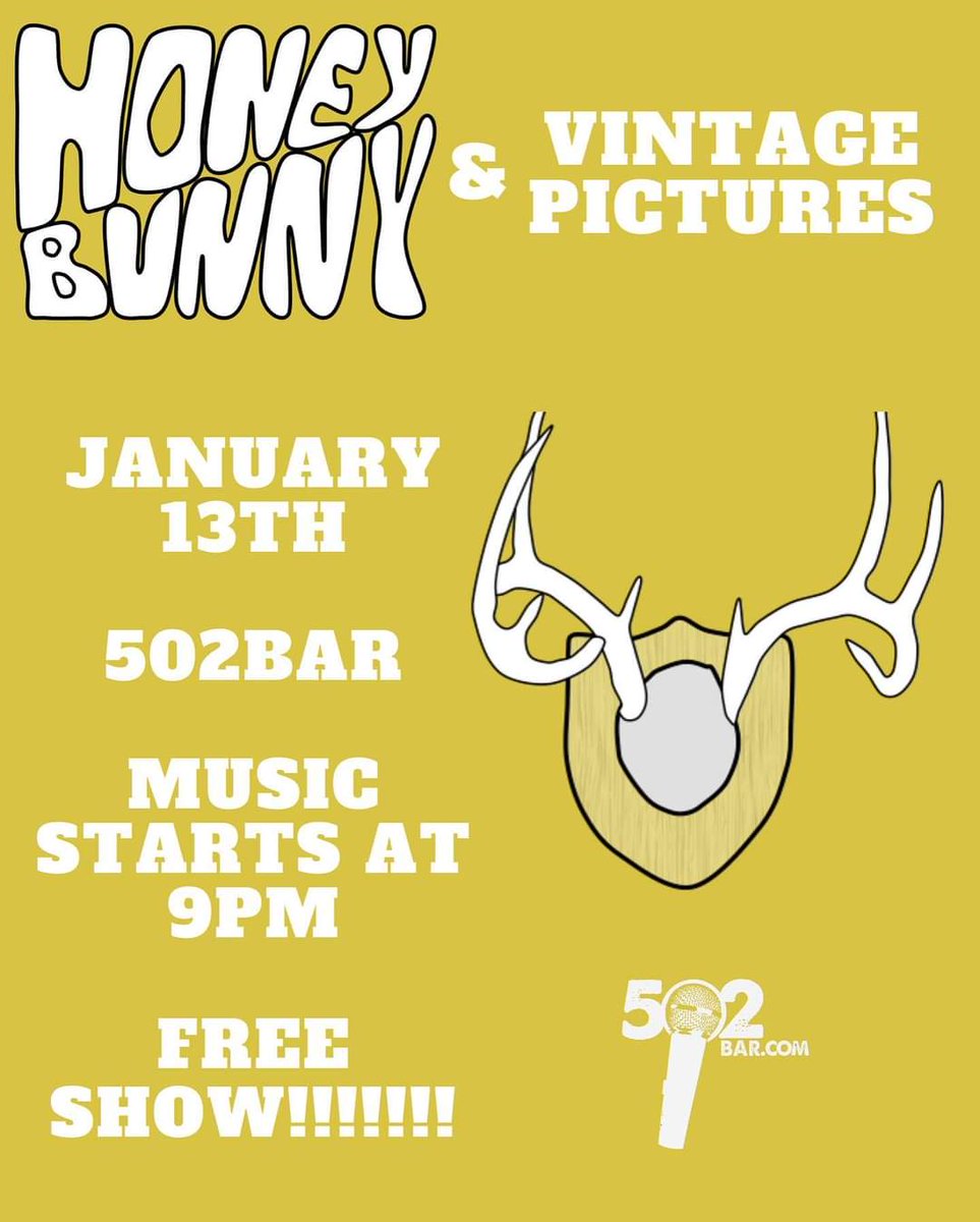 We have an amazing show this Friday with <a href="/HoneyBunnySATX/">HoneyBunnySATX</a> for their <a href="/502Bar/">502</a> residency!!! 🖤🖤🖤