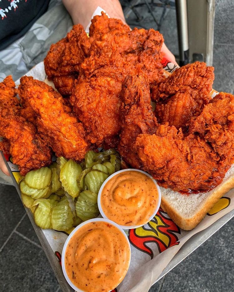 Nashville hot chicken 🤤