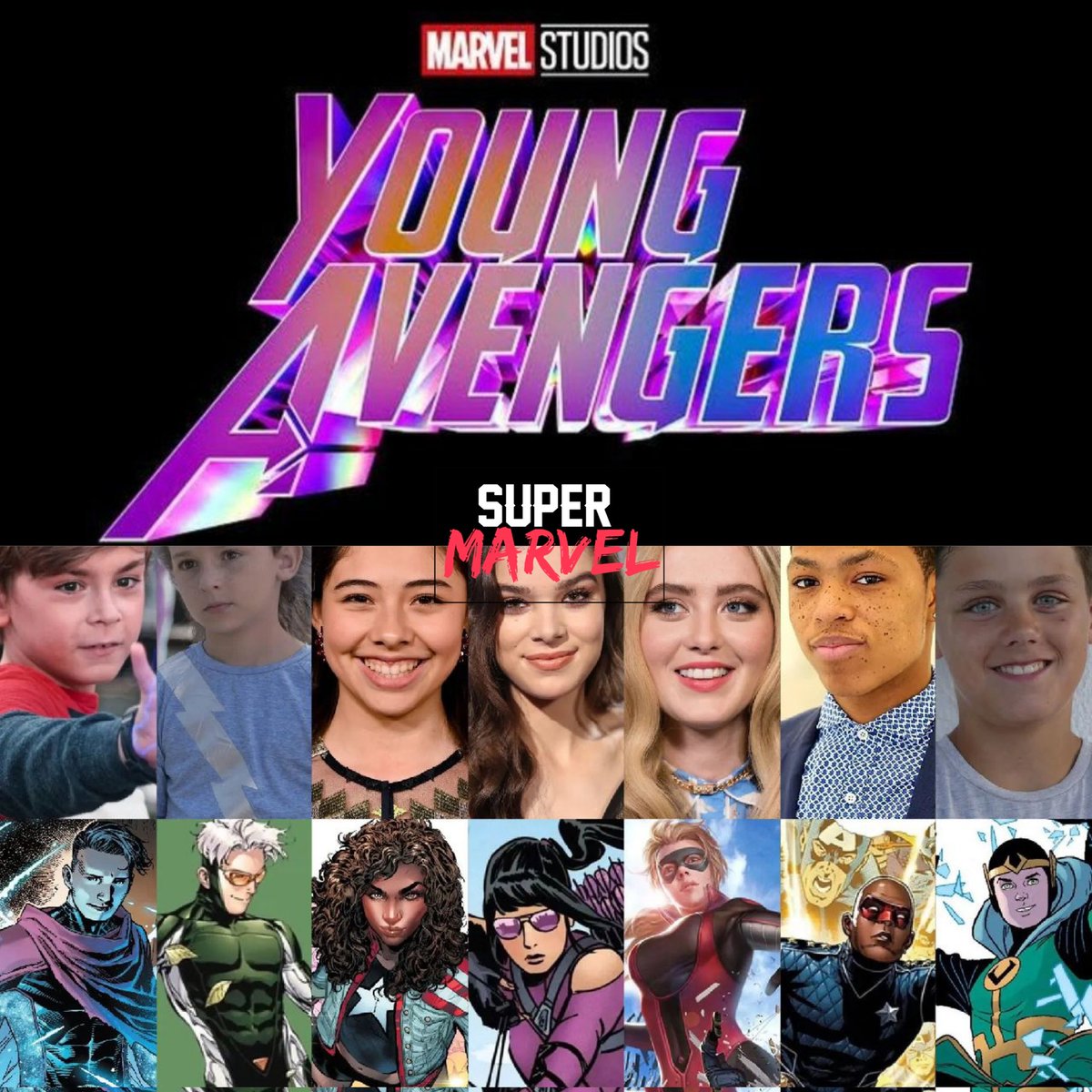 supermarvelcol's tweet photo. Ya  estan en desarollo los #YoungAvengers  sera un proceso que se demore aun no se giene fecha pero saldran https://t.co/qUx4f9Dcz9