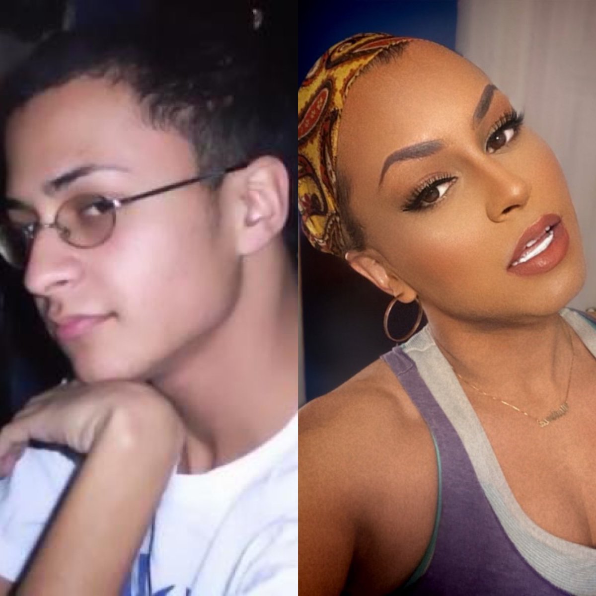 CallMeCourtez's tweet photo. From geeky to GLAM! It only took 18 years to blossom🤣🤣🤣 https://t.co/XxGCyMhFuZ
