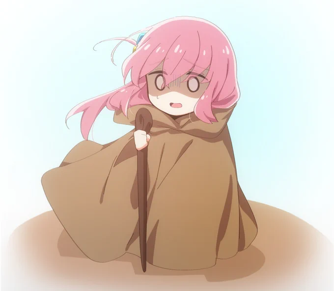 いっぽ…一歩ォ…!?#ぼっち・ざ・ろっく 