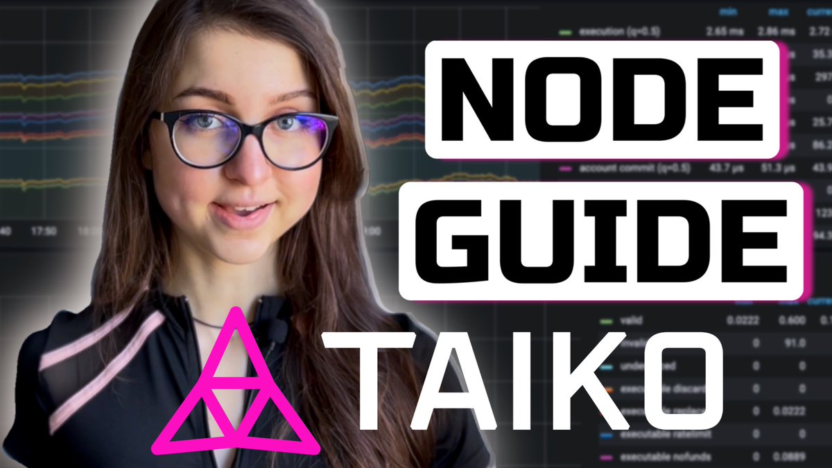 📹🔴NEW VIDEO ALERT!

Continuing on about ZK-EVMs with @taikoxyz 

youtu.be/BCrC8tlF1I8

P.S. First node guide on the channel!

#Ethereum #ETH #taikotestnet #incentivizedtestnet #Crypto #Taiko #nodeguide