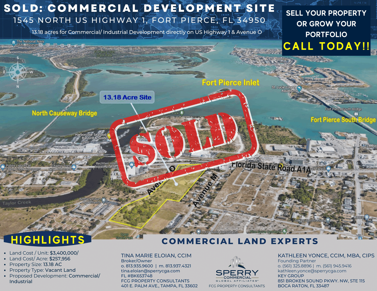 KeySperrycga's tweet image. Another successful closing! Congratulations to both the seller &amp;amp; the buyer!

Sell your property or grow your portfolio, please get in touch with us at consultkeysc.com or call us today at (561) 244-9466

#RealEstate #sperrycga #commercialrealestate #realestateinvesting