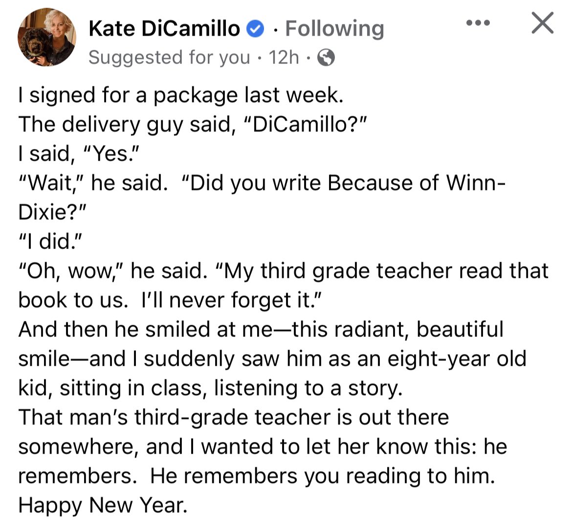 Teachers… They remember ❤️