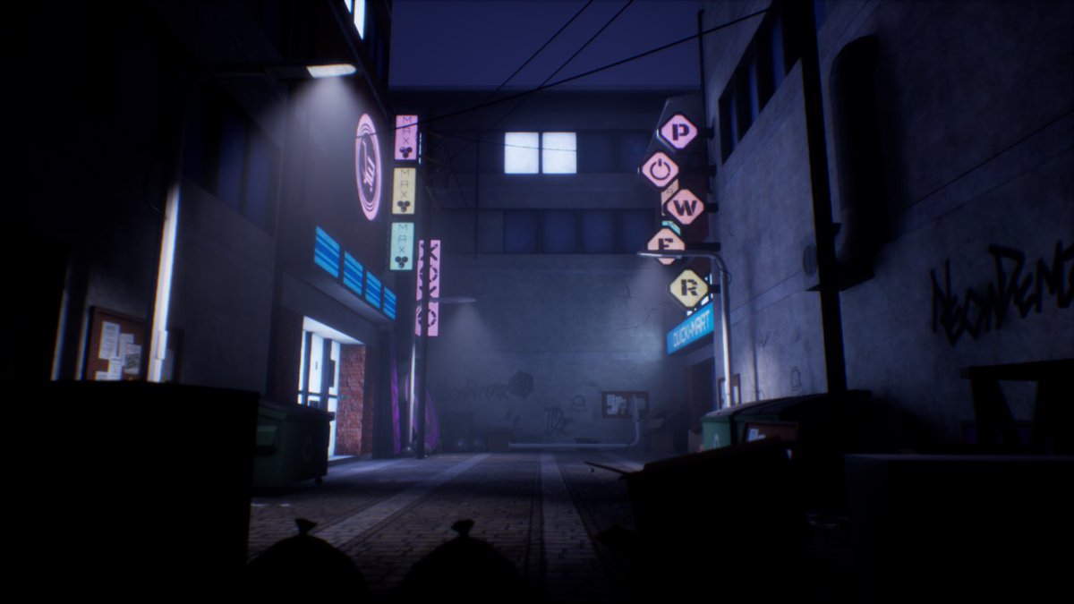 Hello #PortfolioDay ! 

My name is Dixie, I’m from Seattle, and I’m a 3D environment &amp; lighting artist.

Currently looking for work!

🖼️ dixieaokiart.com
📧 dixieaoki@gmail.com