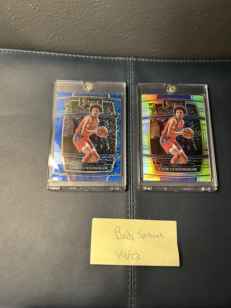 bradyspot's tweet photo. @EliteCardPulls @HobbyConnector @ILOVECOLLECTIN1 @TonysCards @stokesboyscards @TheHobby247 @FatherBreaks @spcardseller @sports_sell All for sale!
Cade blue shimmer:$25
Cade silver:$15
600 panini points: $35
Lebron dominance green wave: $15
Giddey blue velocity:$15
MPJ PSA 10: $30 https://t.co/N2QEQNmUNm