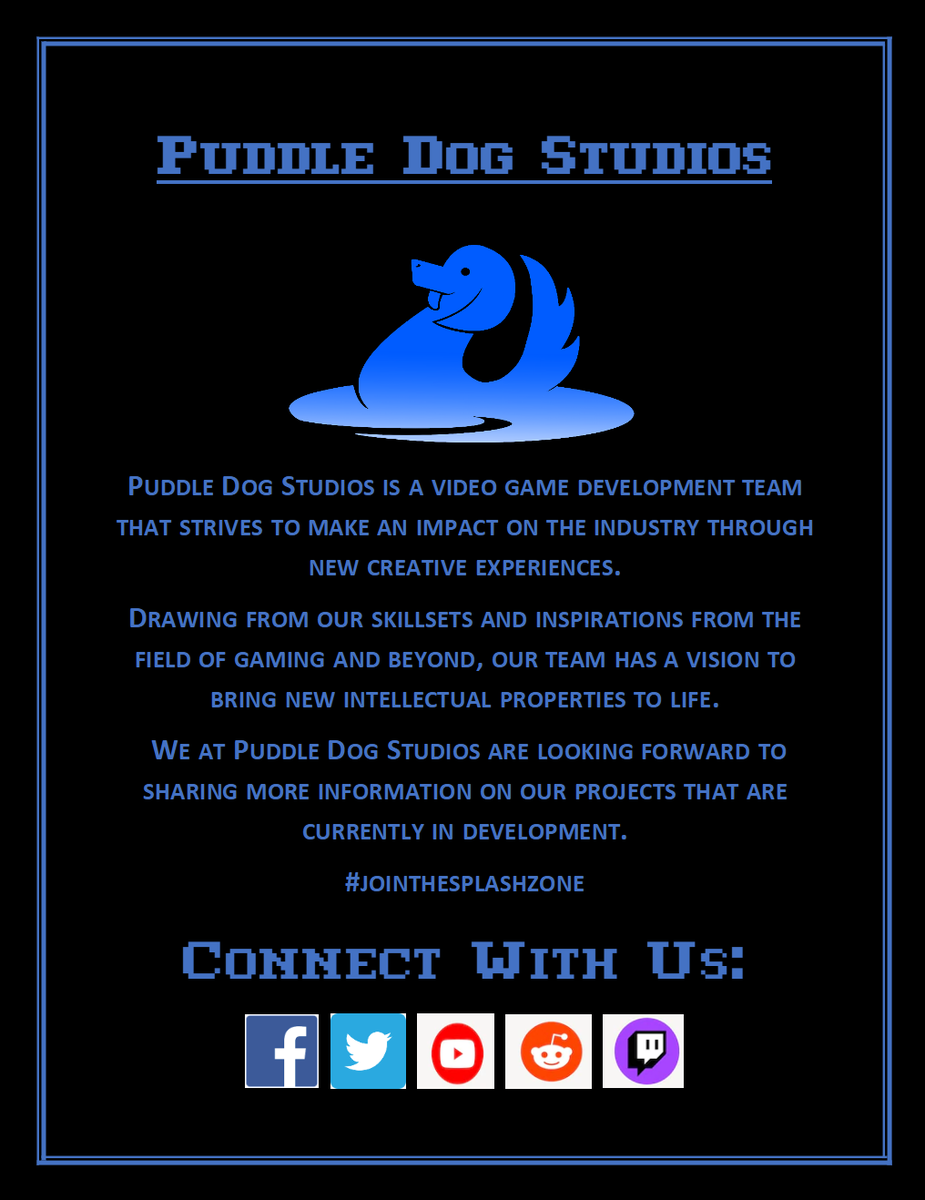 PuddleDog_'s tweet photo. Announcing Puddle Dog Studios https://t.co/Z2MglUl2Bn