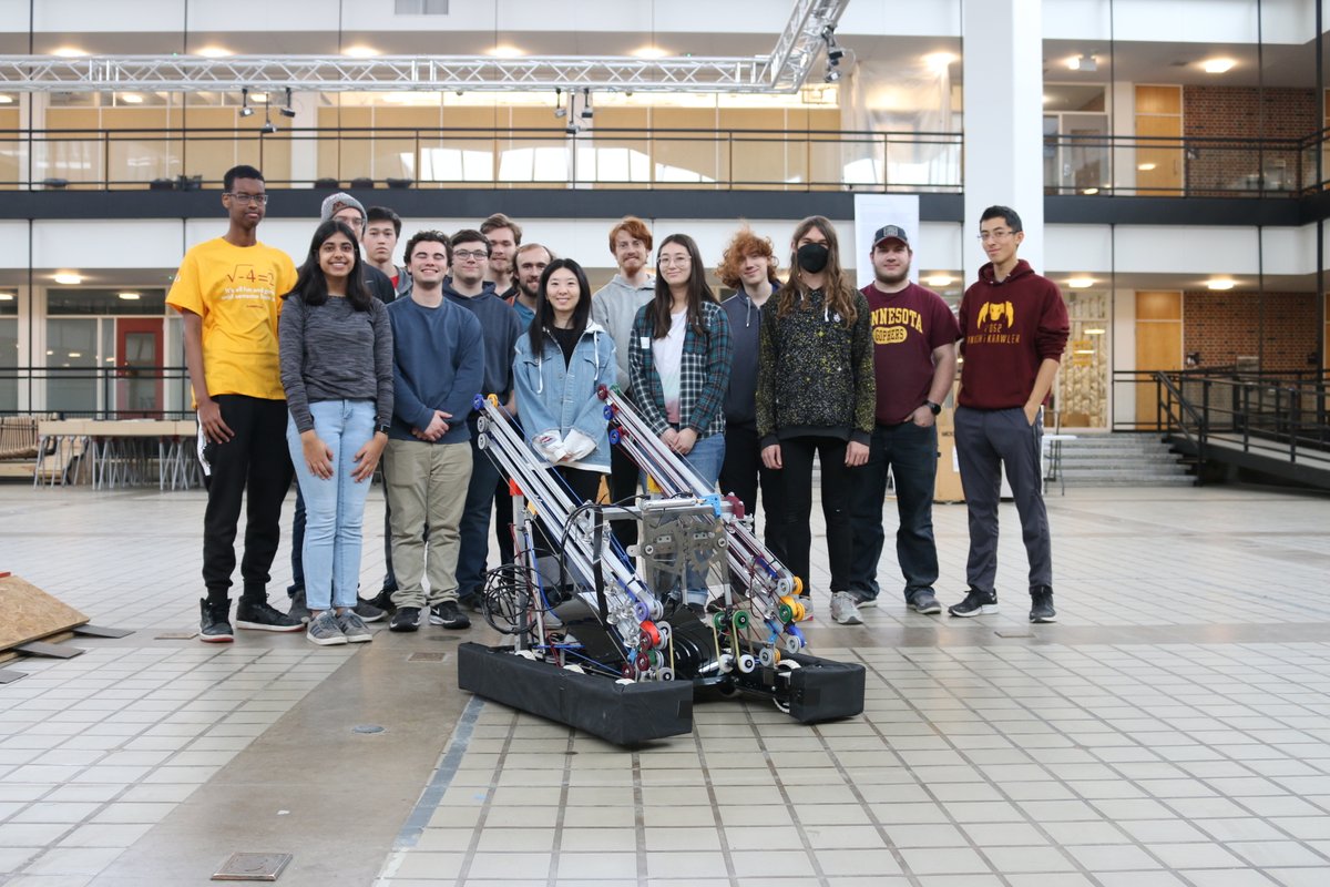 UMNRobotics's tweet image. Great job #robotin3days team for a successful build! Good luck to all FRC teams this year as you charge up for this season.
#ChargedUp  #FIRSTENERGIZE #omgrobots