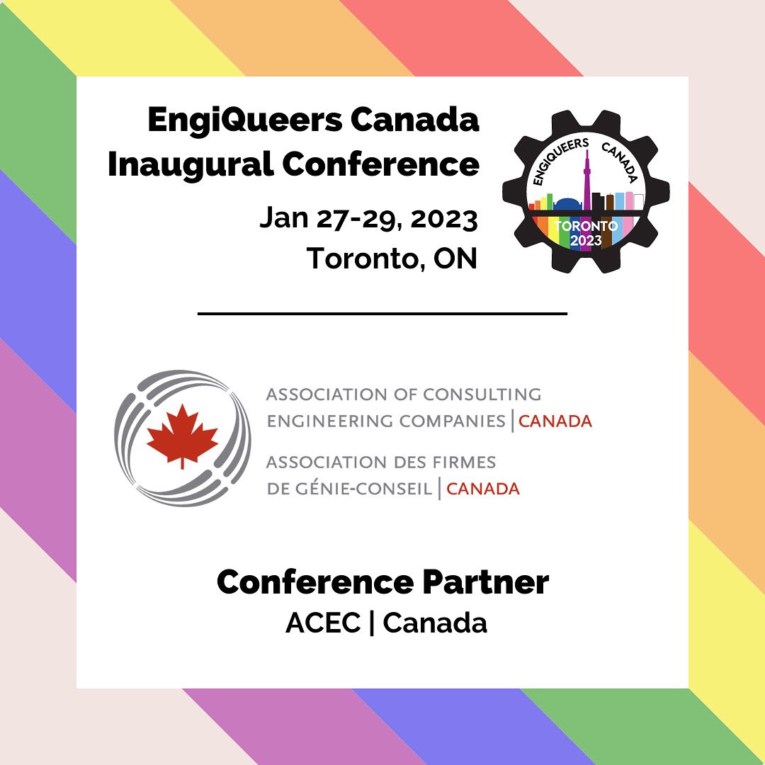 🙌 Are you excited for the conference? 17 days until we are LIVE.

👏 Big shout out goes to our conference partner, <a href="/ACECCanada/">ACEC-Canada</a>