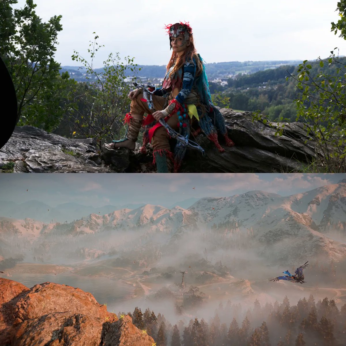 nadh2810's tweet photo. 💕Cosplay Aloy 🫶
.
#HorizonForbiddenWest #BeyondTheHorizon #cosplay #composing  @Guerrilla https://t.co/rx0jXyHSRn