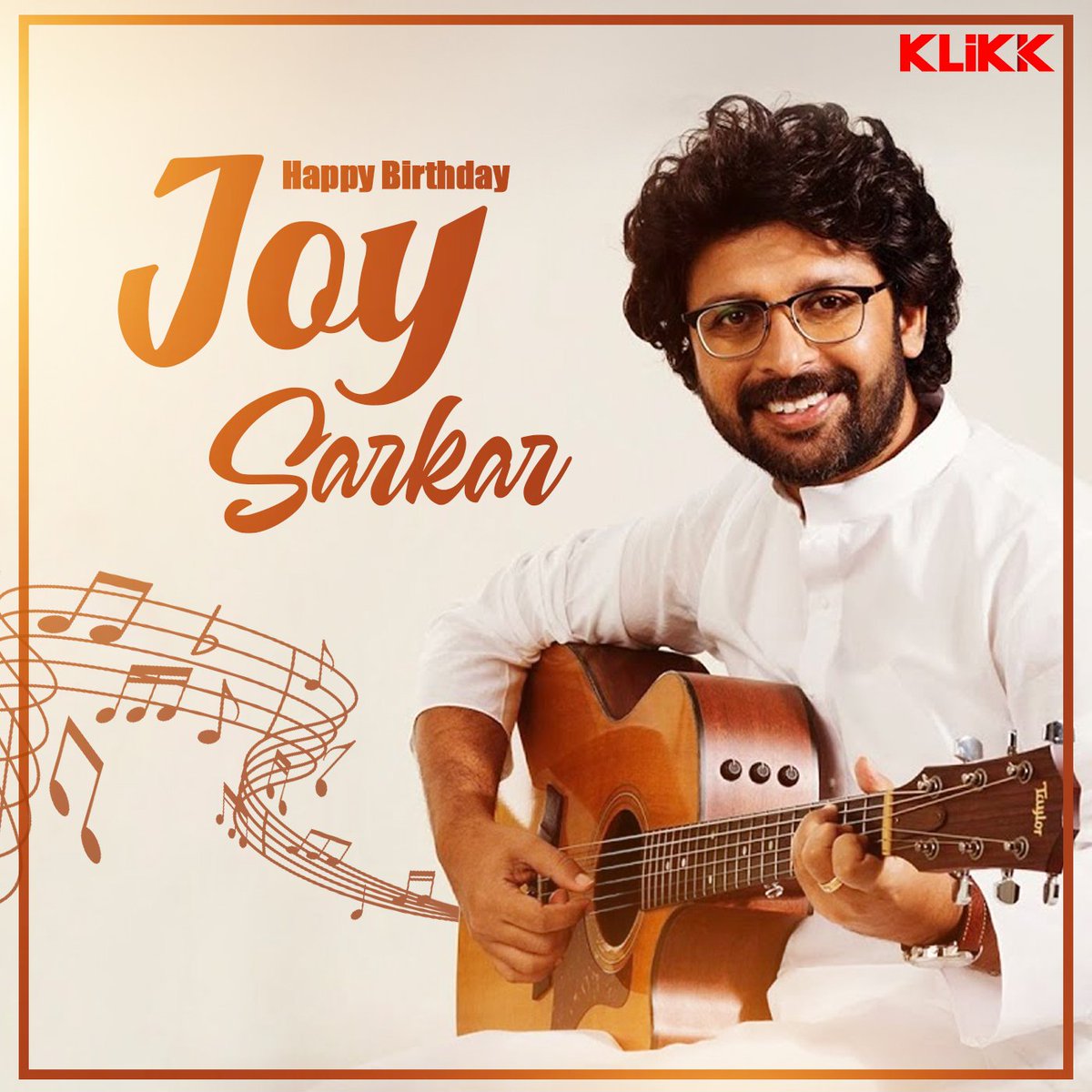 Klikk wishes a very happy birthday to @joythejoyous, the famous and popular composer and singer in the Bengali music world.

#Klikk #JoySarkar