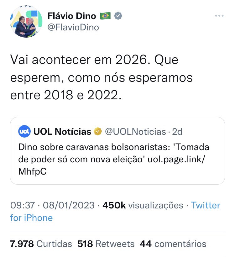 Pri21ms's tweet photo. Lula e Dino sabiam, esperavam, se o Governador foi omisso e prevaricou, eles também! A confissão dele serve? Fiz o Print agora https://t.co/I82gmQTWvi