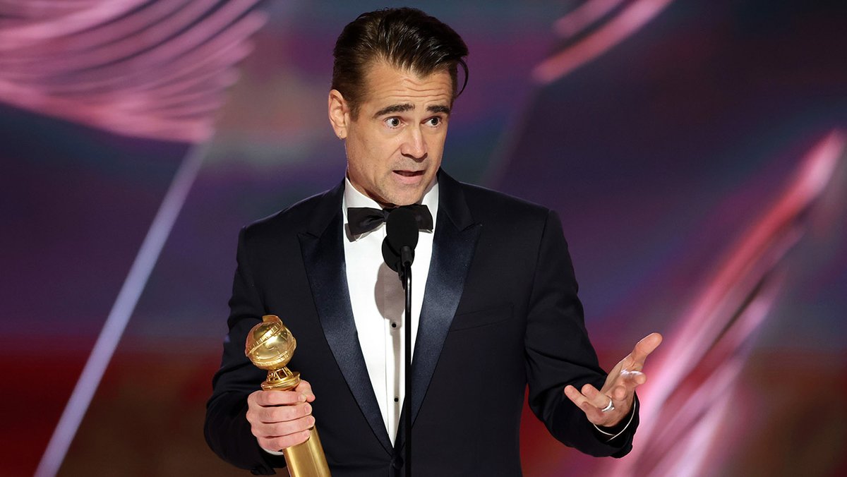 what an amazing start of the year! 
congratulations, sir ✨ #ColinFarrell #GoldenGlobes2023