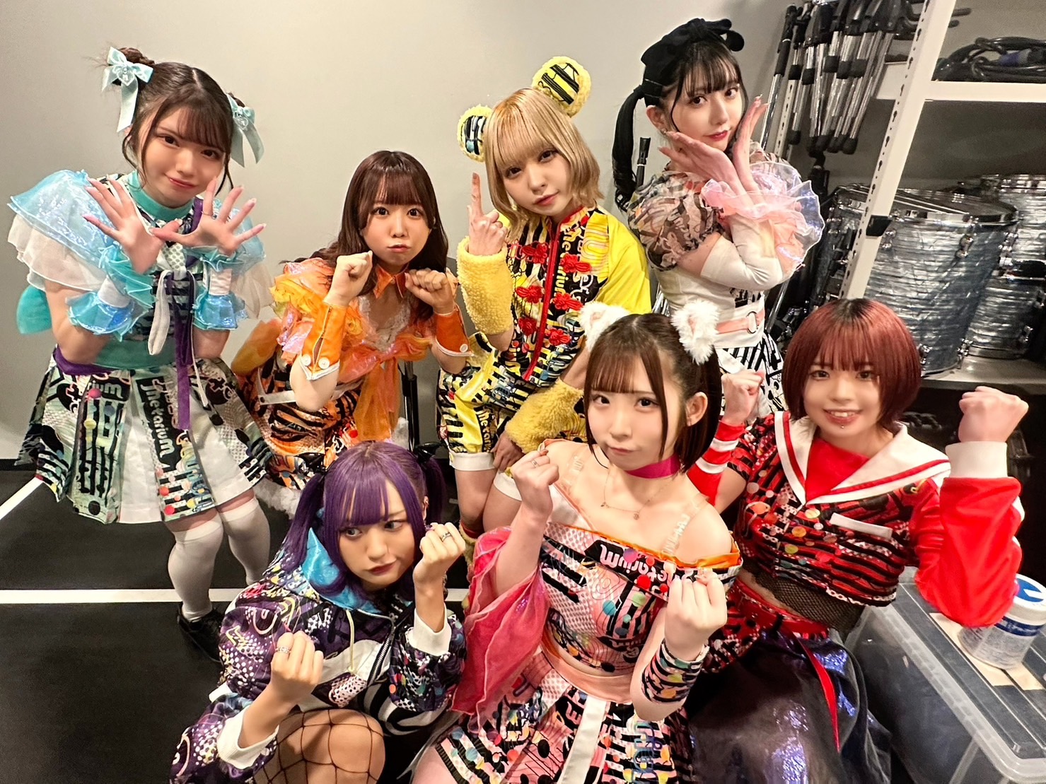 metarium【Official】 on Twitter: "ライブ前の集合写 …