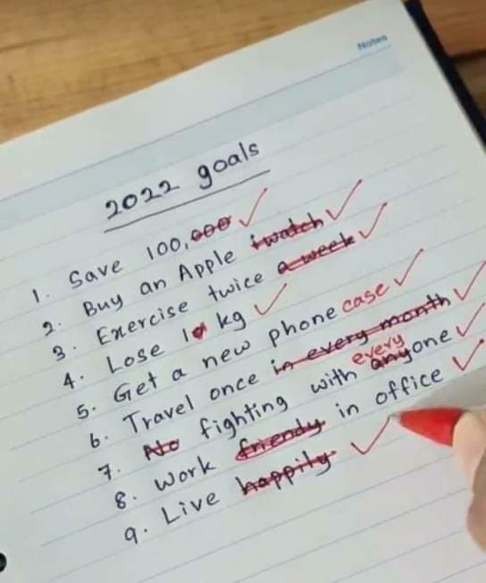 I tried, I will be more focused this year