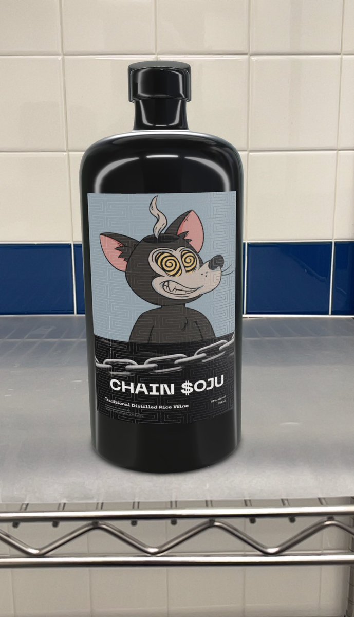 bearishbrent's tweet photo. New @Chain__Spirit #$OJU AR-filter for my @TooniesSocial NFT! How awesome does this look?! Can imagine it IRL! 👀 ⛓️🍶 #ChainSpirit #PioneerTest https://t.co/e5iAwpWGVe