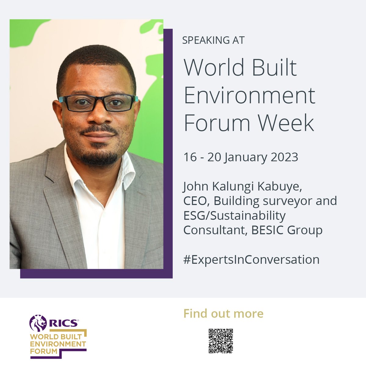 johnk_kalungi's tweet photo. I am pleased to contribute as a speaker at the RICS World Built Environment Forum Week.
Join me and be a part of the conversation β a free event open to all global audiences.
Register here >> World Built Environment Forum Week 2023 (https://t.co/uzw3MXhk4O)
#WBEFWeek https://t.co/oMalss5sGw
