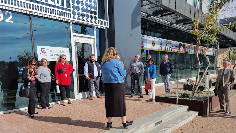 EVPLewis's tweet photo. Regional meeting with @PeoriaAZ & @GilbertYourTown leaders in @DiscoverGilbert
to discuss #economicdevelopment #downtownplanning #lessonslearnerd Peoria Mayor Jason Beck & City Staff @WESTMARC @chadheywoodaz @GilbertAZMayor @Gilbert_Manager @GilbertAZEcoDev @EVPartnership https://t.co/5hwzE1XaCV
