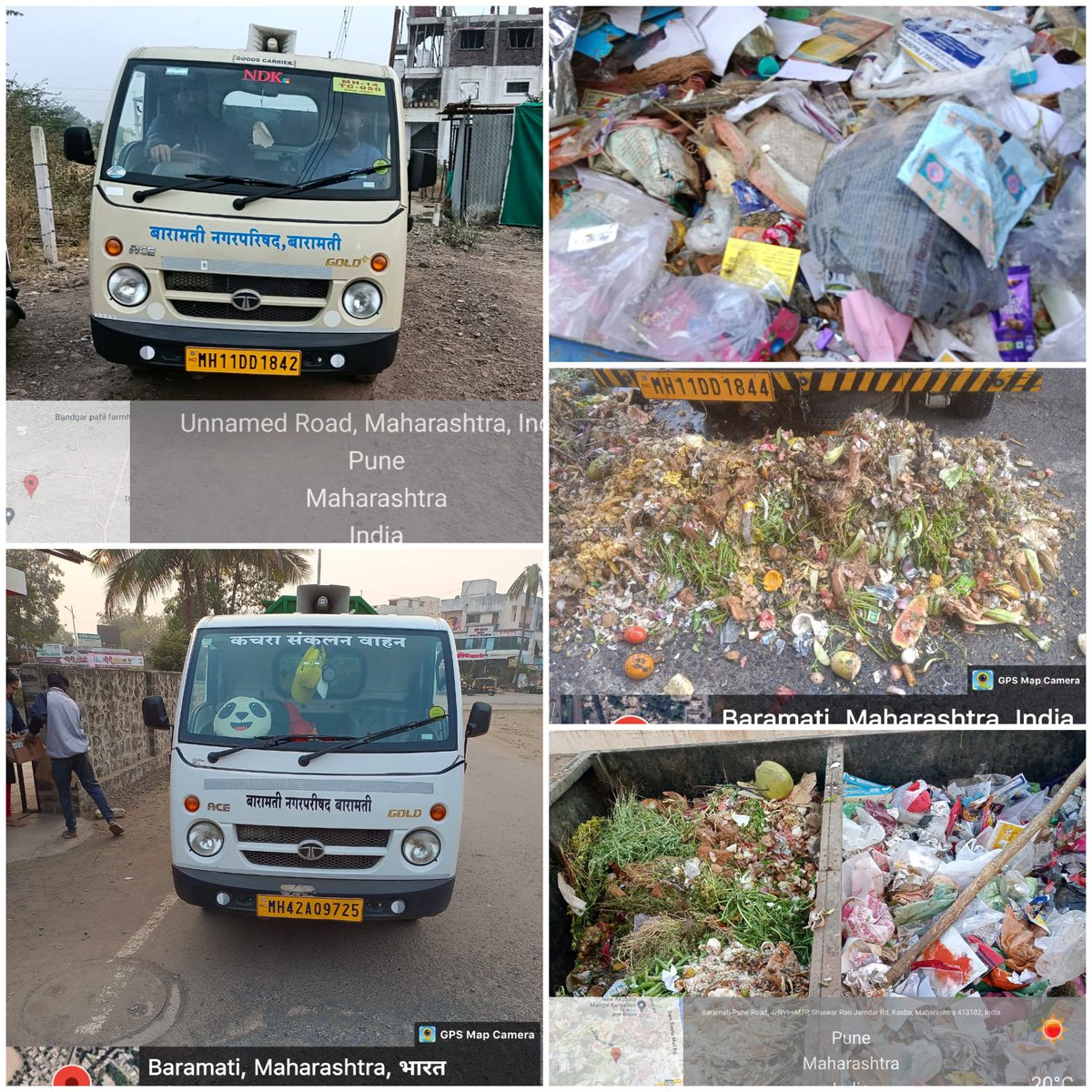 Citizens of Baramati are accepted to the #swchhtakedorang challenge and depositing segregated waste at Garbage collection vehicles....

बारामतीच्या नागरिकांनी #swachhatakedorang चॅलेंज चा स्विकार केला आहे. नागरिक घंटागाडीला विलगीकृत कचरा देत आहेत...

#SwachhMaharashtra