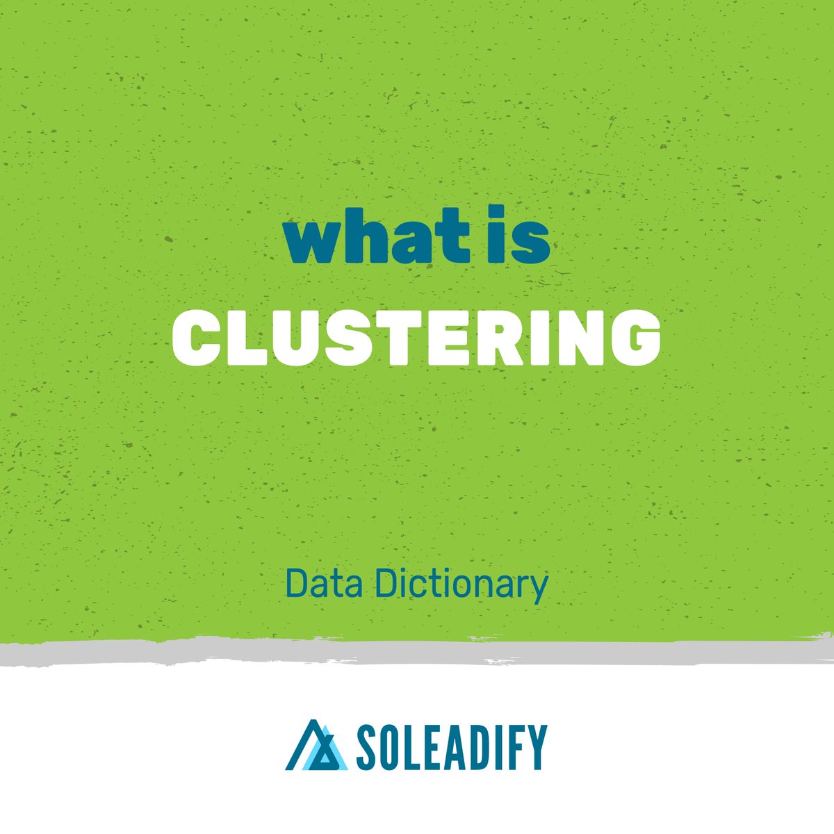 veridiondata's tweet image. 🔵 Clustering is a data analysis technique in which a set of objects are organized into clusters/groups, based on their similarity. It&apos;s an efficient way of exploring &amp;amp; visualizing data in order to gain insights quickly, without prior knowledge about the dataset. 
#datadictionary