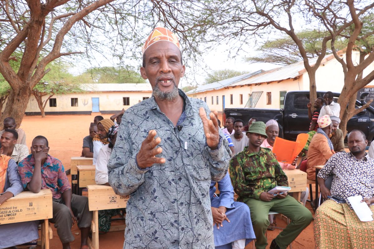 HusseinAbdiBare's tweet photo. Today marked the first day of Tarbay Constituency NG-CDF participation forum in Tarbaj and Sarman Wards respectively.

The Tarbaj NG-CDF committee has begun to conduct public participation to consult the residents across all sectors about their most imperative needs. https://t.co/y3p8MmqgvQ