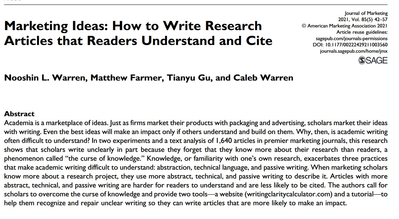 Ethan Mollick on Twitter "The more you know, the worse you write, this