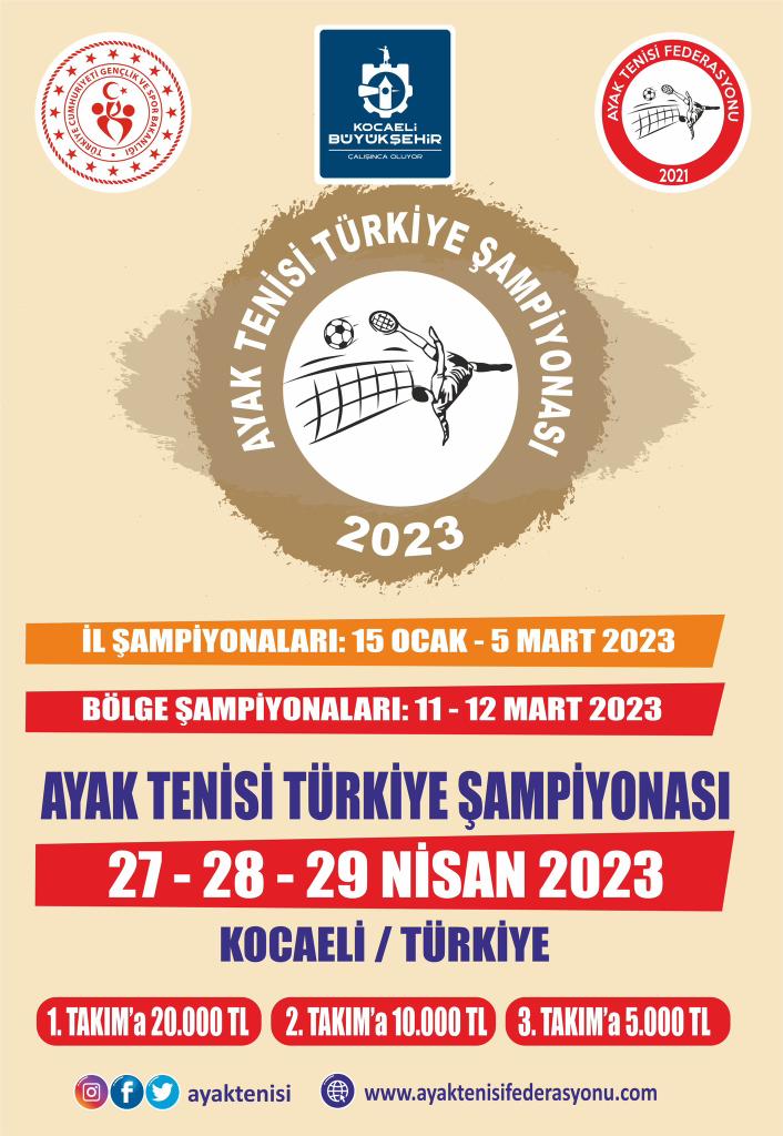 Cumhuriyetimizin 100. yılında 3.sünü yapacak olduğumuz BÜYÜK TÜRKİYE AYAK TENİSİ ŞAMPİYONASI'nın startını verdik, Allah mahçup etmesin...