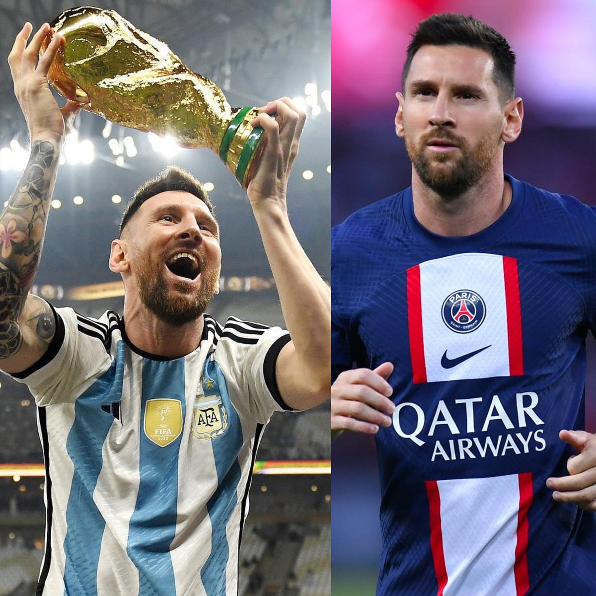 Hoy es un día distinto. Hoy juega el mejor futbolista de todo la historia. Hoy veremos el primer partido de Lionel Messi como CAMPEÓN DEL MUNDO.
