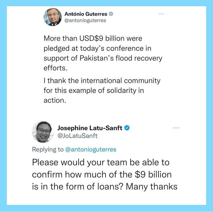 EcmOrgGLOB's tweet photo. A very important thread by Musharraf Zaidi to understand the perspective behind US$5 million pledge made to Pakistan at Geneva Conference. The fabricated success is not marketed &amp; false assurances about macroeconomic stability aren't normalized.
#PakistanEconomy #Cocomoments https://t.co/BpRuUxOHpI