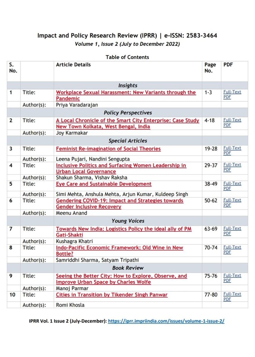 IMPRI Impact and Policy Research Institute tweet media