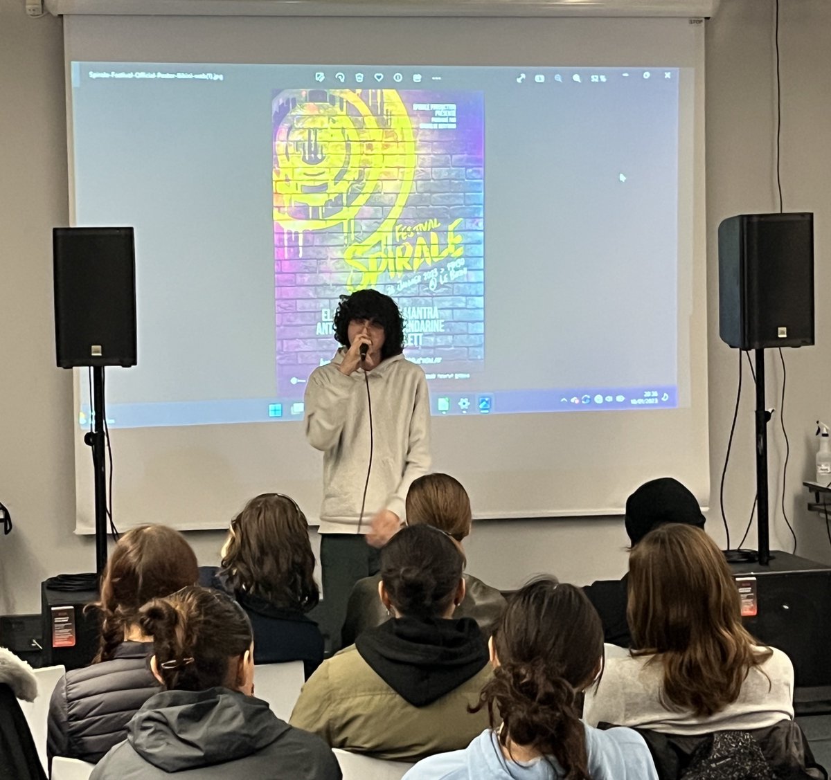 IEXacTlse's tweet photo. Soirée des internes riche au @JGallieni avec le projet #exprimetoi et l’association DSH
👉Sensibilisation maladie de Charcot et @poneofficiel
👉Rencontre Deep Kelins artiste 🎤du festival Spirale 🎶
@MostafaFourar @DAACToulouse @leclercarno @DSDEN31 @actoulouse @FAURIEHERBERT https://t.co/ugX8C0XVFM